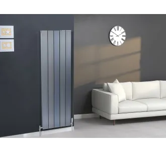 Calorifer decorativ  LOJIMAX colecția KALSEDON DOUBLE 1600x375 mm, BLUE SATIN