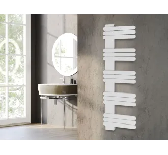 Uscator de prosoape decorativ LOJIMAX, colectie NUMMO Alb mat
