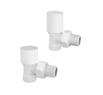 Robinet cap colt Lojimax set 1/2' tur+retur alb