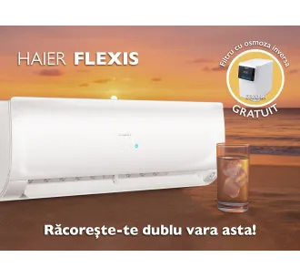 Conditioner HAIER FLEXIS Plus DC Inverter R32 Super Match AS50S2SF1FA-LW-1U50S2SM1FA (white shine) (Încălzire pana la - 20°C)