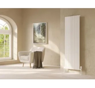 Calorifer decorativ LOJIMAX colecția BAMBOO 1800x599 mm, Alb