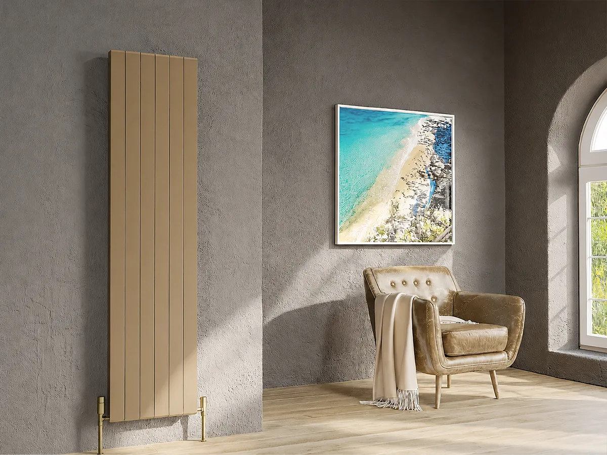 Calorifer decorativ LOJIMAX colecția LOVA LINE 1800x400 mm, RAL1011