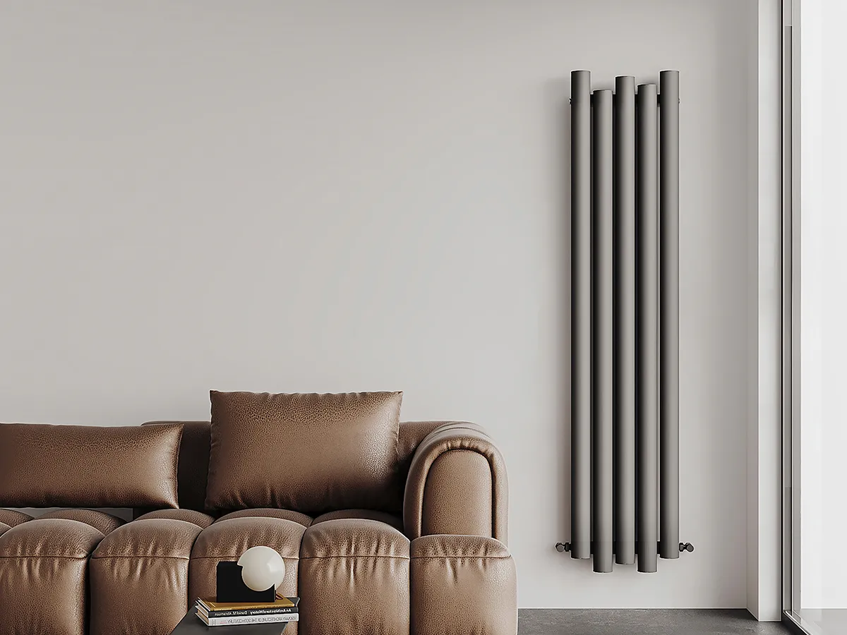 Calorifer decorativ CARISA, colecția MOTION, 1800x310 mm, ANTRACIT