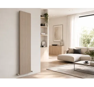 Calorifer decorativ CARISA, colecția MONZA DOUBLE, 1800x375 mm, KIWI