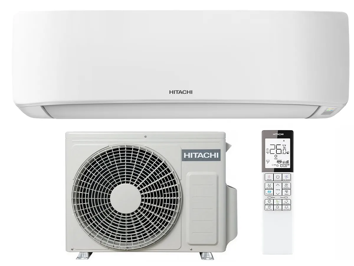 Кондиционер Hitachi Inverter R32 Airhome 400 RAK-DJ70RHAE+RAC-DJ70WHAE 24000 BTU