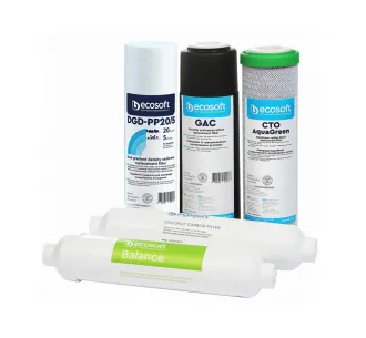 Set de cartuse pentru sistem cu osmoza inversa PURE BALANCE