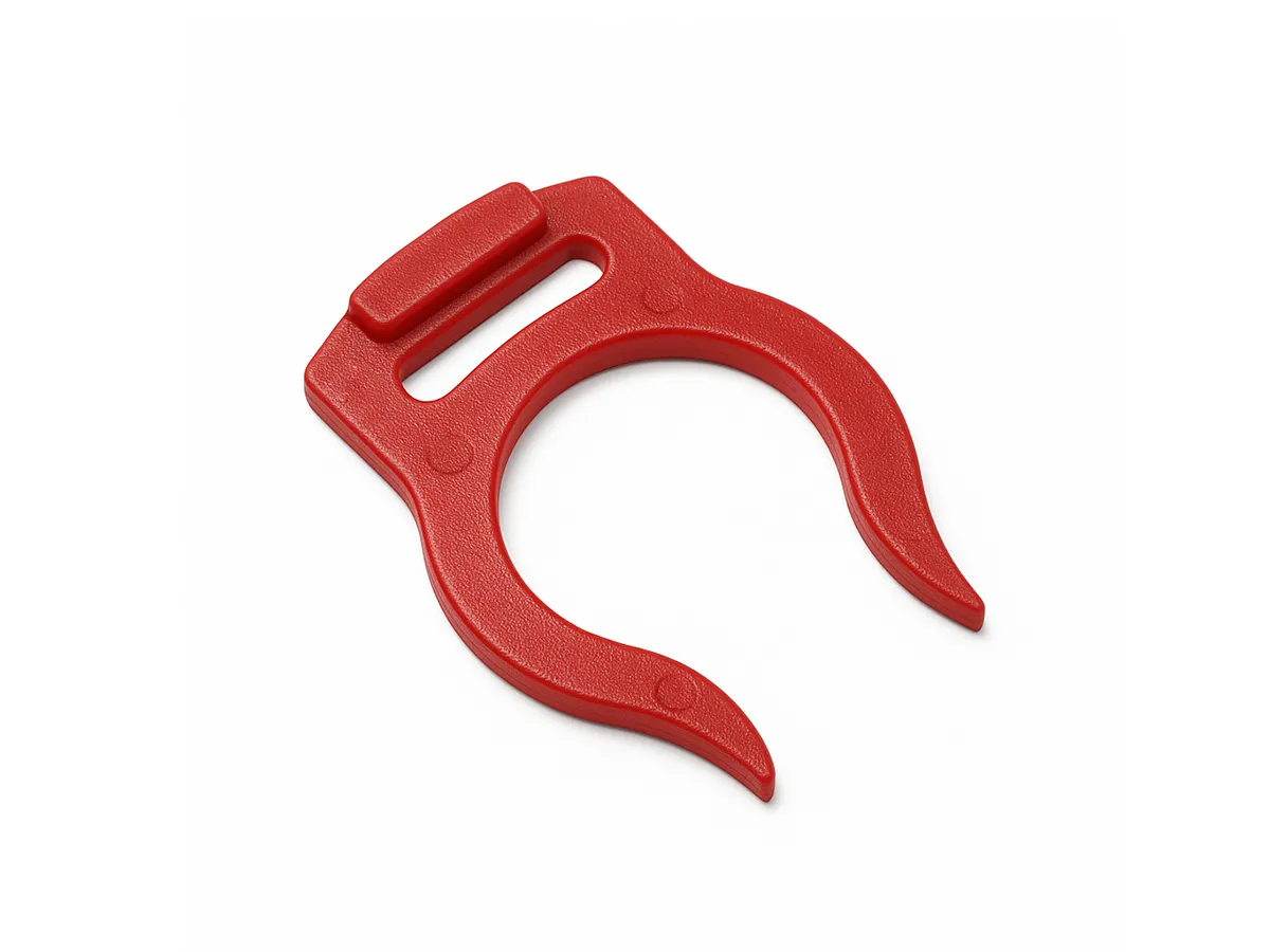 Clema roșie 1/4" pentru fixarea tuburilor