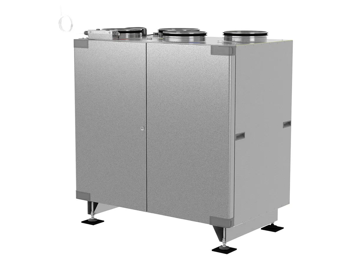 Recuperator de aer cu sistem de ventilație OSTBERG HERU 200 T EC-y2 RE (debit de aer 889 m³/h)