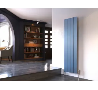 Calorifer decorativ LOJIMAX colecția KALSEDON 1800x375 mm, BLUE SATIN
