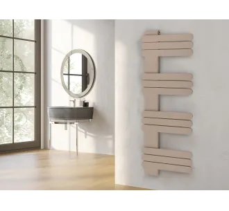 Uscător de prosoape de design LOJIMAX colecția NUMMO 1120x500 mm, Kiwi