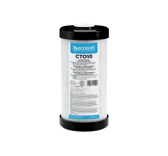 Cartus carbon block CTO ECOSOFT 4,5x10 (CTO, CHVCB4510ECO)
