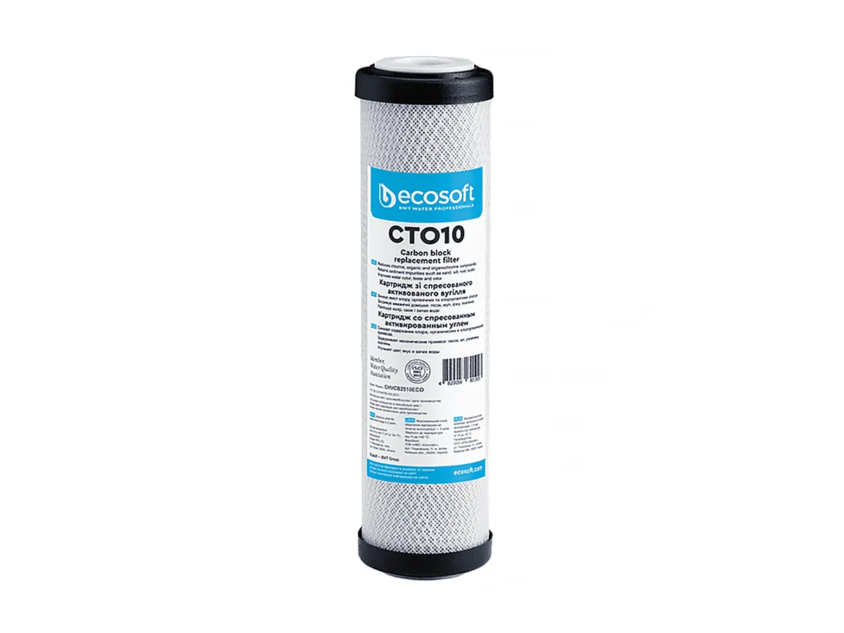 Картридж из прессованного угля ECOSOFT CTO 2,5x10