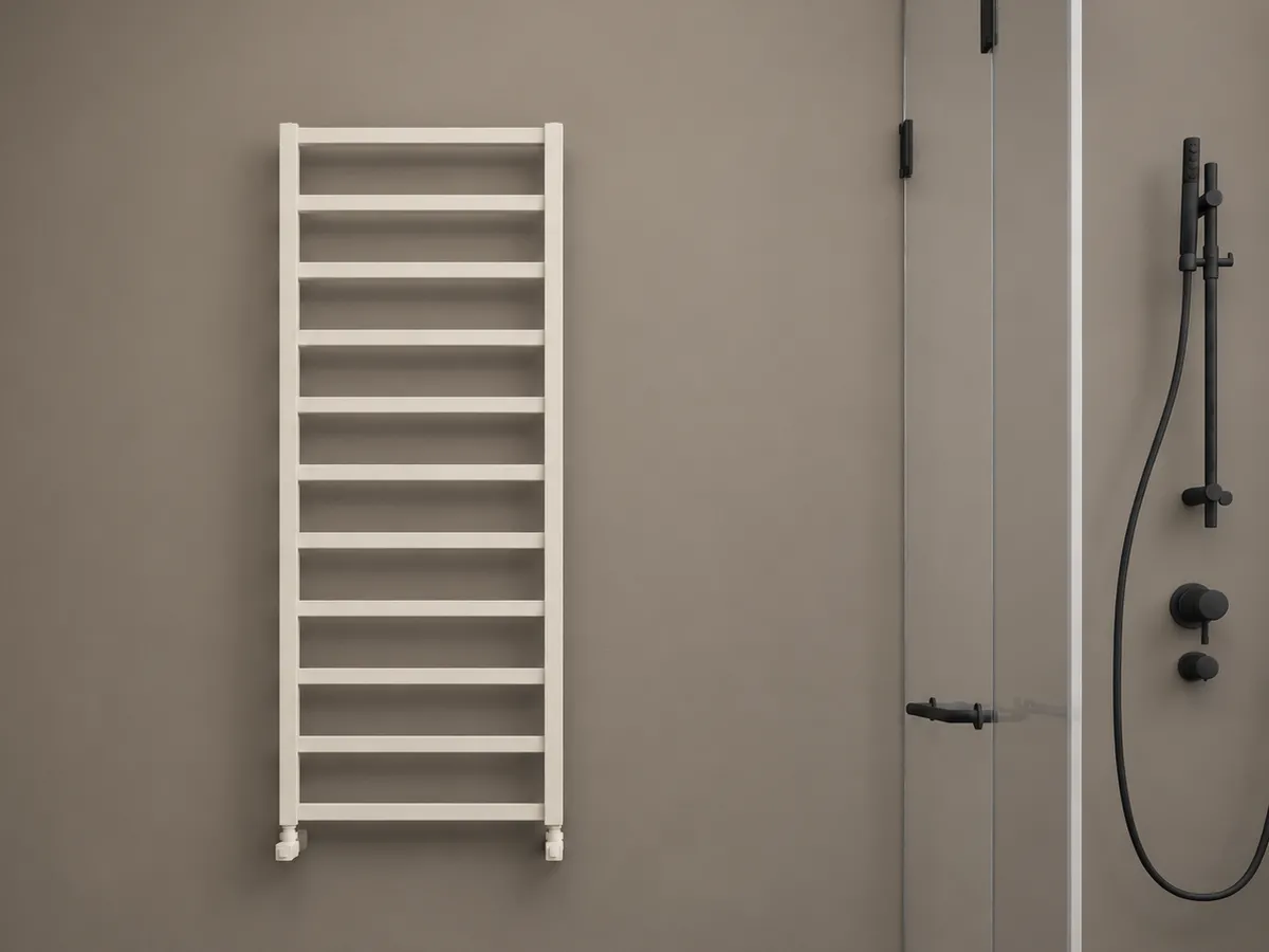 Uscător de prosoape de design CARISA, colecția BURTON, 760x480 mm, LEMON