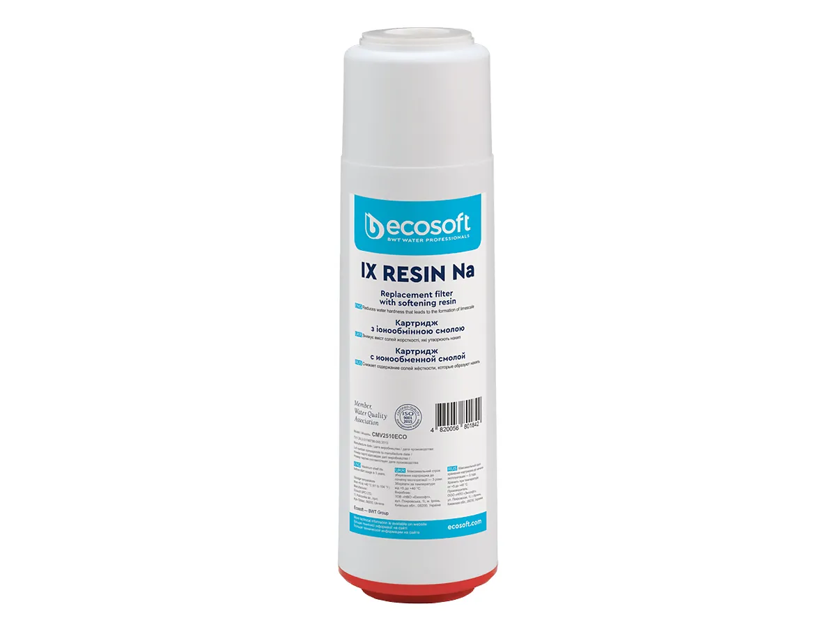 Cartus pentru dedurizare ECOSOFT 2,5x10 (CMV2510ECOEXP)