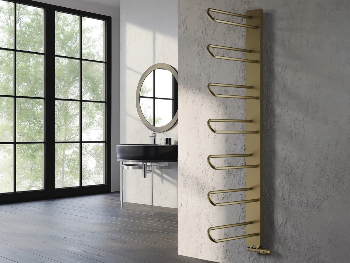 Uscător de prosoape de design LOJIMAX colecția PRUSIAS 1600x400 mm, MY-512