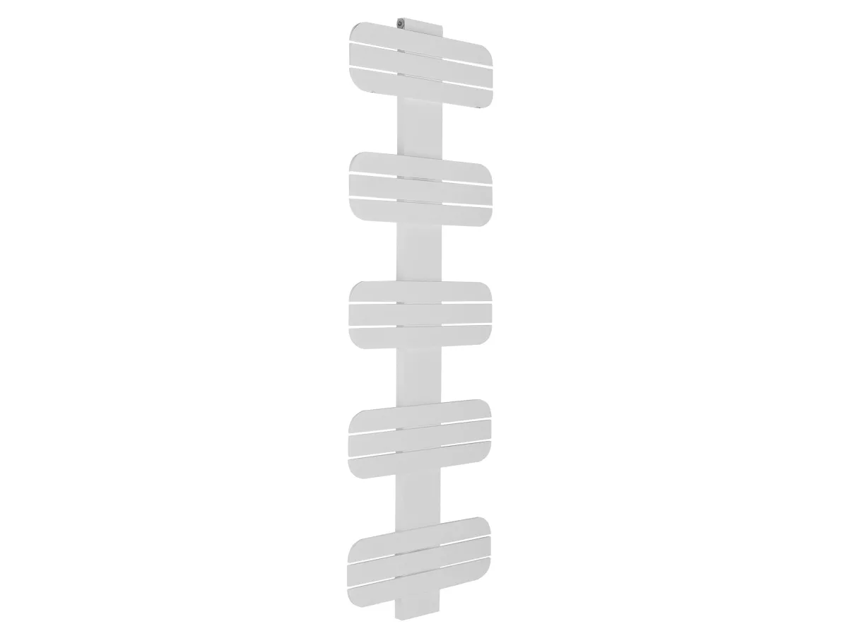 Uscător de prosoape de design LOJIMAX colecția DOSIA 1450x500 mm, Alb