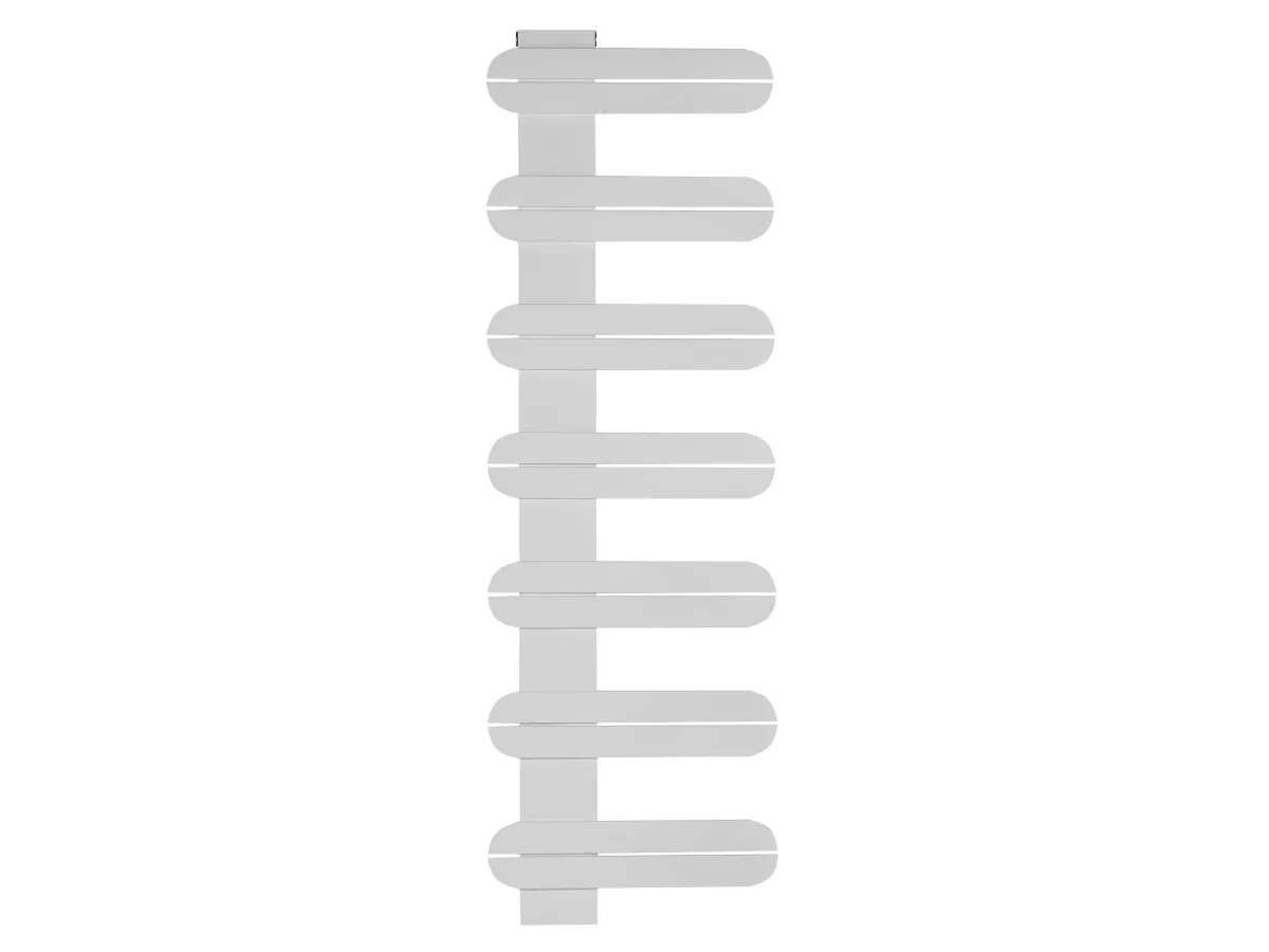 Uscător de prosoape de design LOJIMAX colecția LINEA 1425x500 mm, Alb