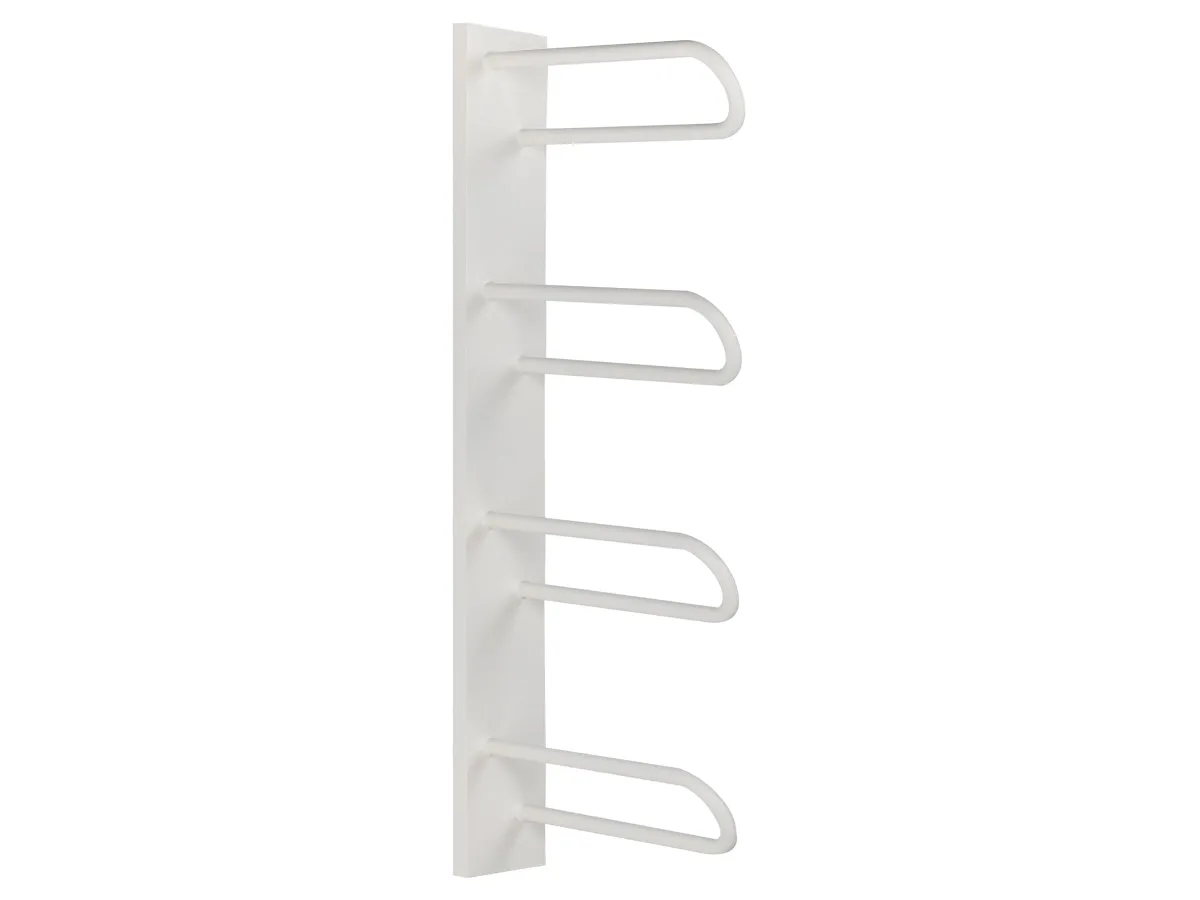 Uscător de prosoape de design LOJIMAX colecția PRUSIAS 1200x400 mm, Alb