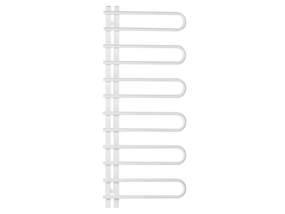 Uscător de prosoape de design LOJIMAX colecția CORTE 1600x500 mm, Alb