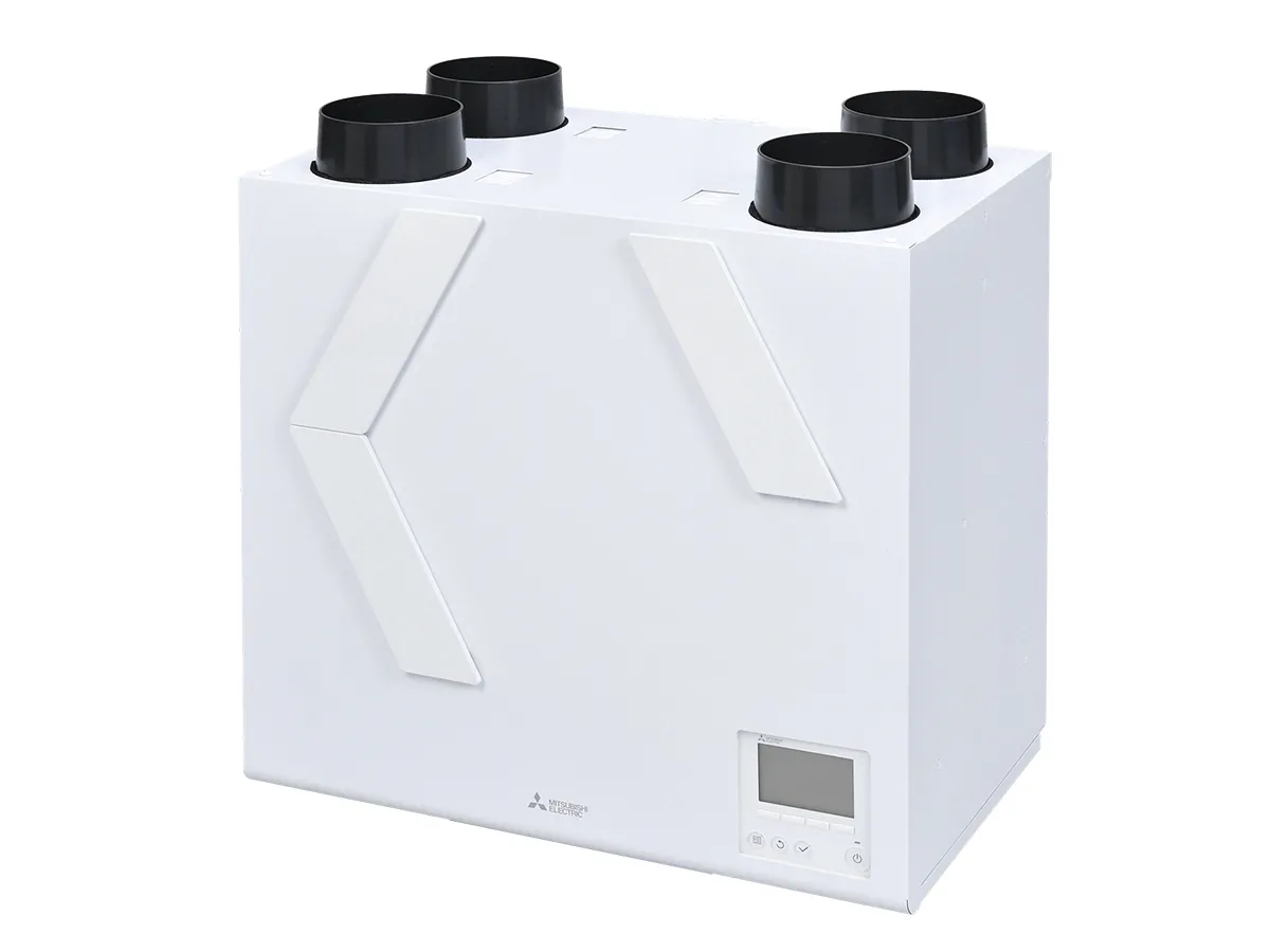 Рекуператор воздуха с системой приточно-вытяжной вентиляцией Mitsubishi Electric VL-500CZPVU-L-EG (подключение воздуховода слева, расход воздуха 500 м³/ч)