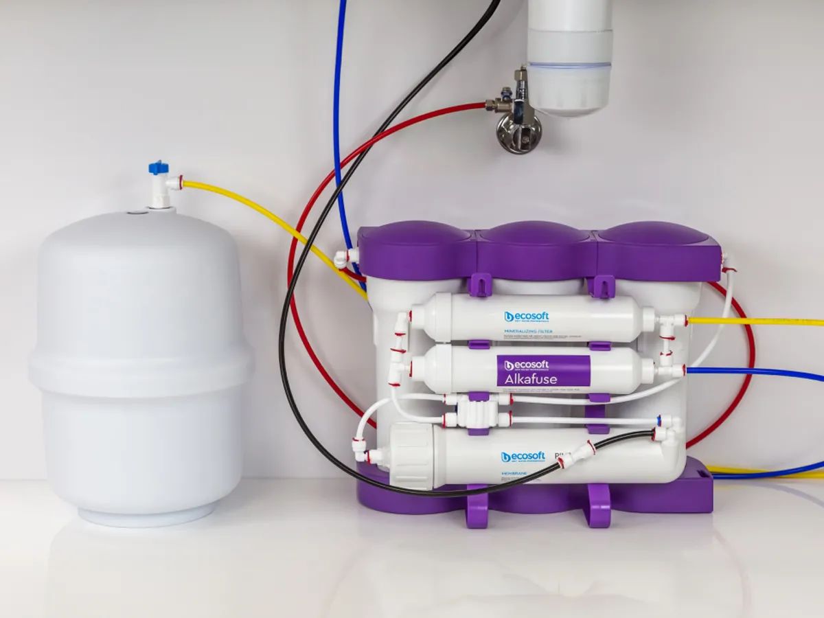Sistem cu osmoza inversa ECOSOFT PURE ALCALINE