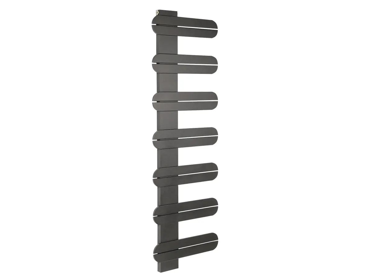 Uscator de prosoape decorativ LOJIMAX, colectie LINEA Antracit mat