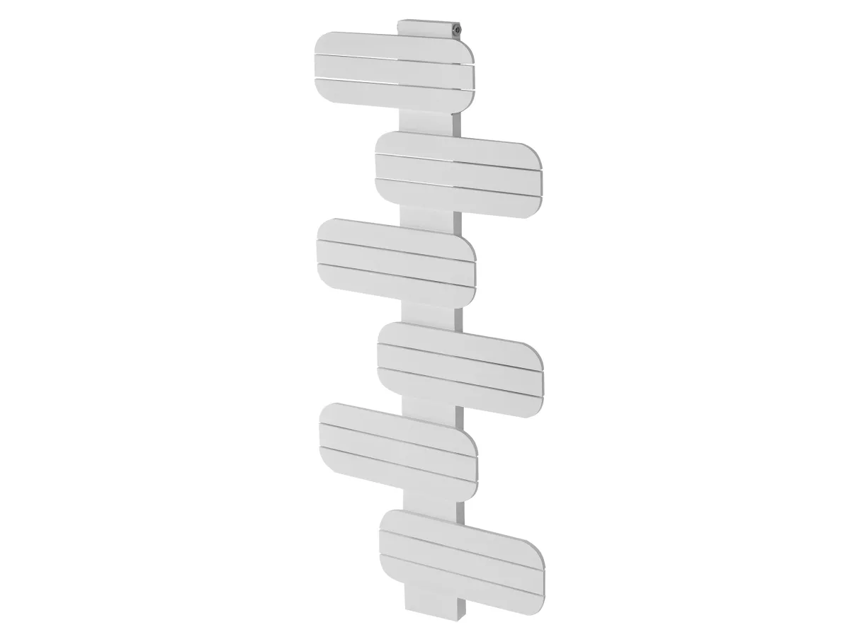 Uscător de prosoape de design LOJIMAX colecția BAMITO 1276x500 mm, Alb