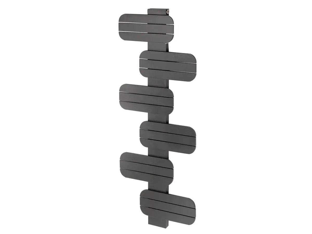 Uscator de prosoape decorativ LOJIMAX, colectie BAMITO Antracit mat