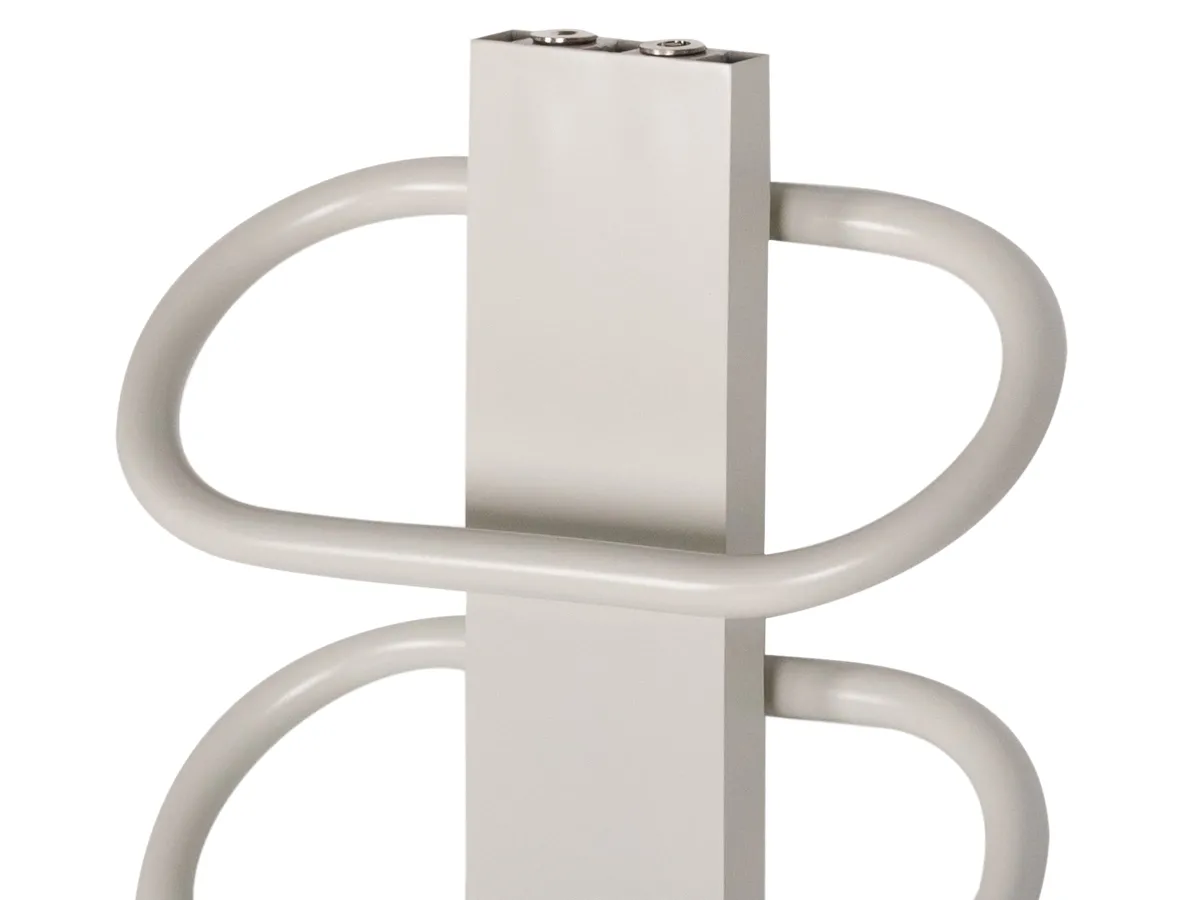 Uscator de prosoape decorativ LOJIMAX, colectie PEARL Lemon luciu