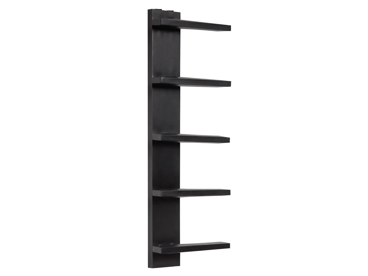 Uscator de prosoape decorativ LOJIMAX, colectie LION Negru mat
