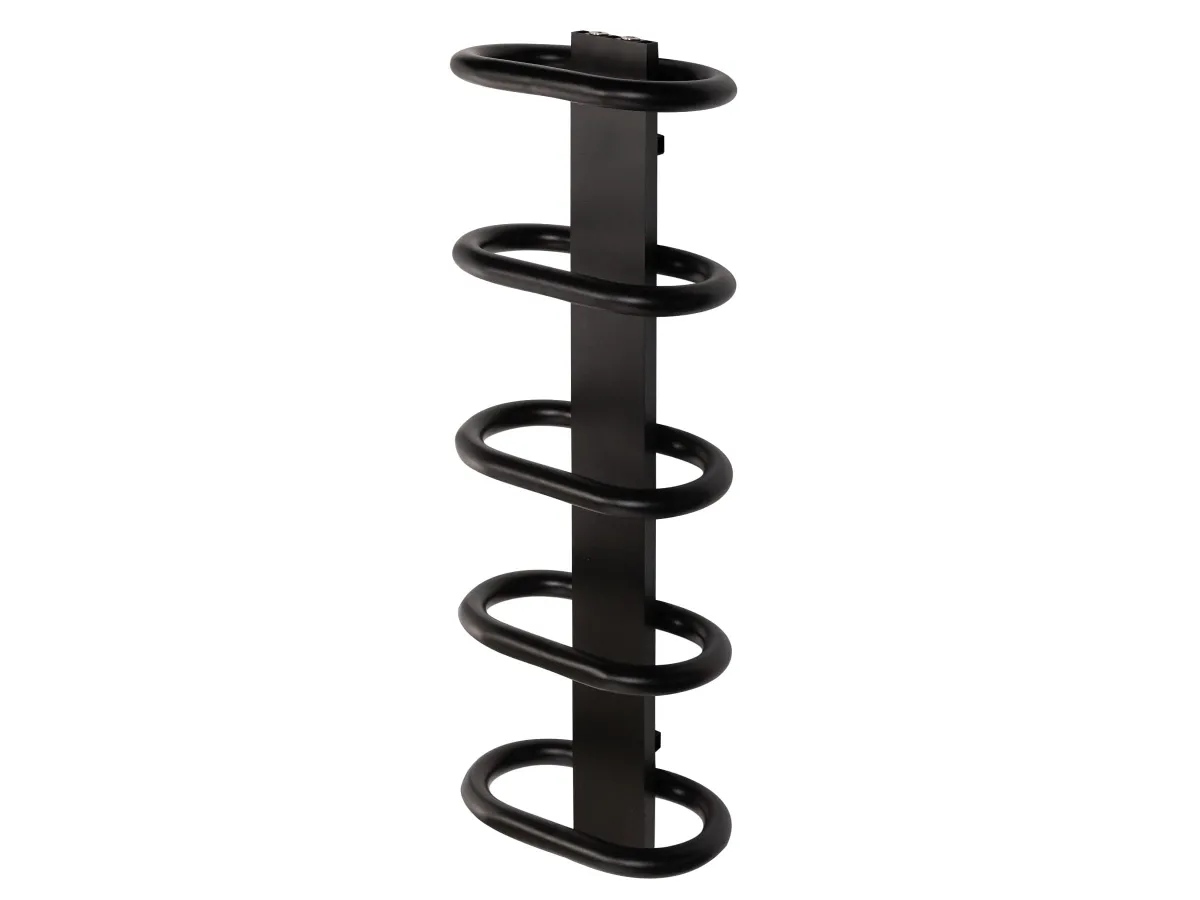 Uscator de prosoape decorativ LOJIMAX, colectie TEOS Negru mat