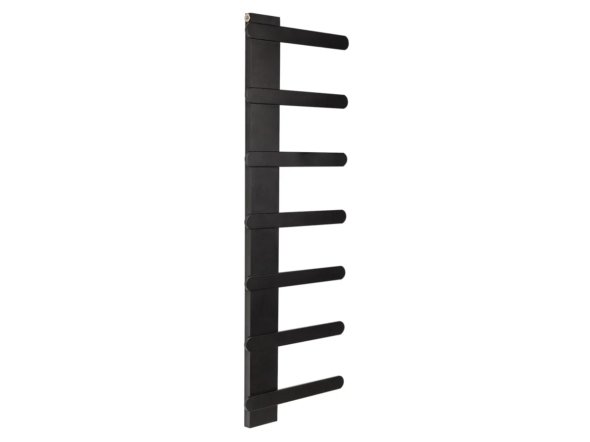 Uscător de prosoape de design LOJIMAX colecția NUMMO STYLE 1540x450 mm, Negru