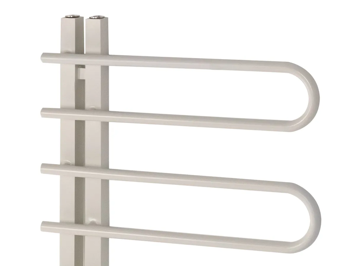 Uscător de prosoape de design LOJIMAX colecția CORTE 1200x500 mm, Lemon