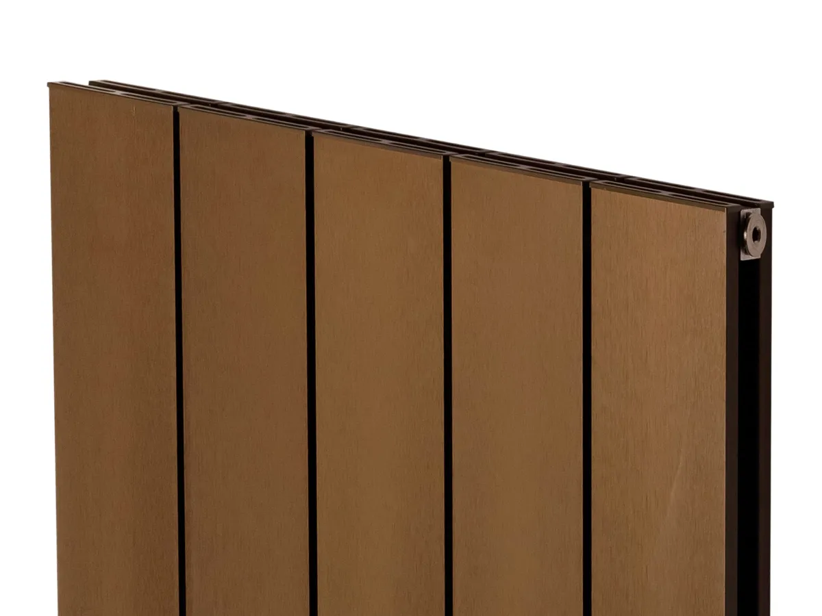 Calorifer decorativ  LOJIMAX colecția KALSEDON DOUBLE 1600x470 mm, BRONZE SATIN