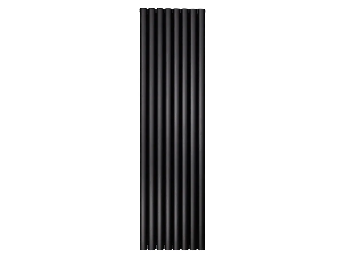 Calorifer decorativ LOJIMAX colecția BELLA DOUBLE 1600x463 mm, Negru