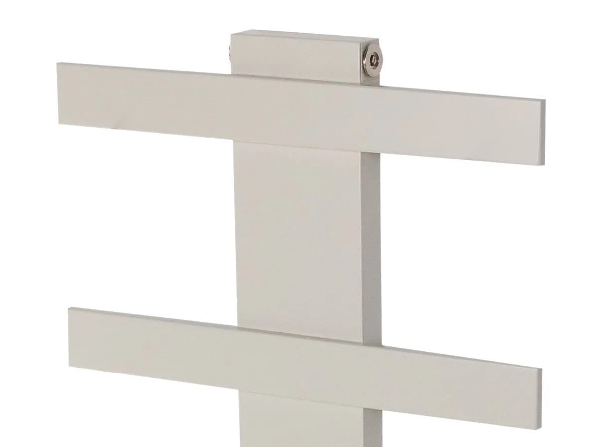 Uscator de prosoape decorativ LOJIMAX, colectie ALBATROS STYLE Alb mat