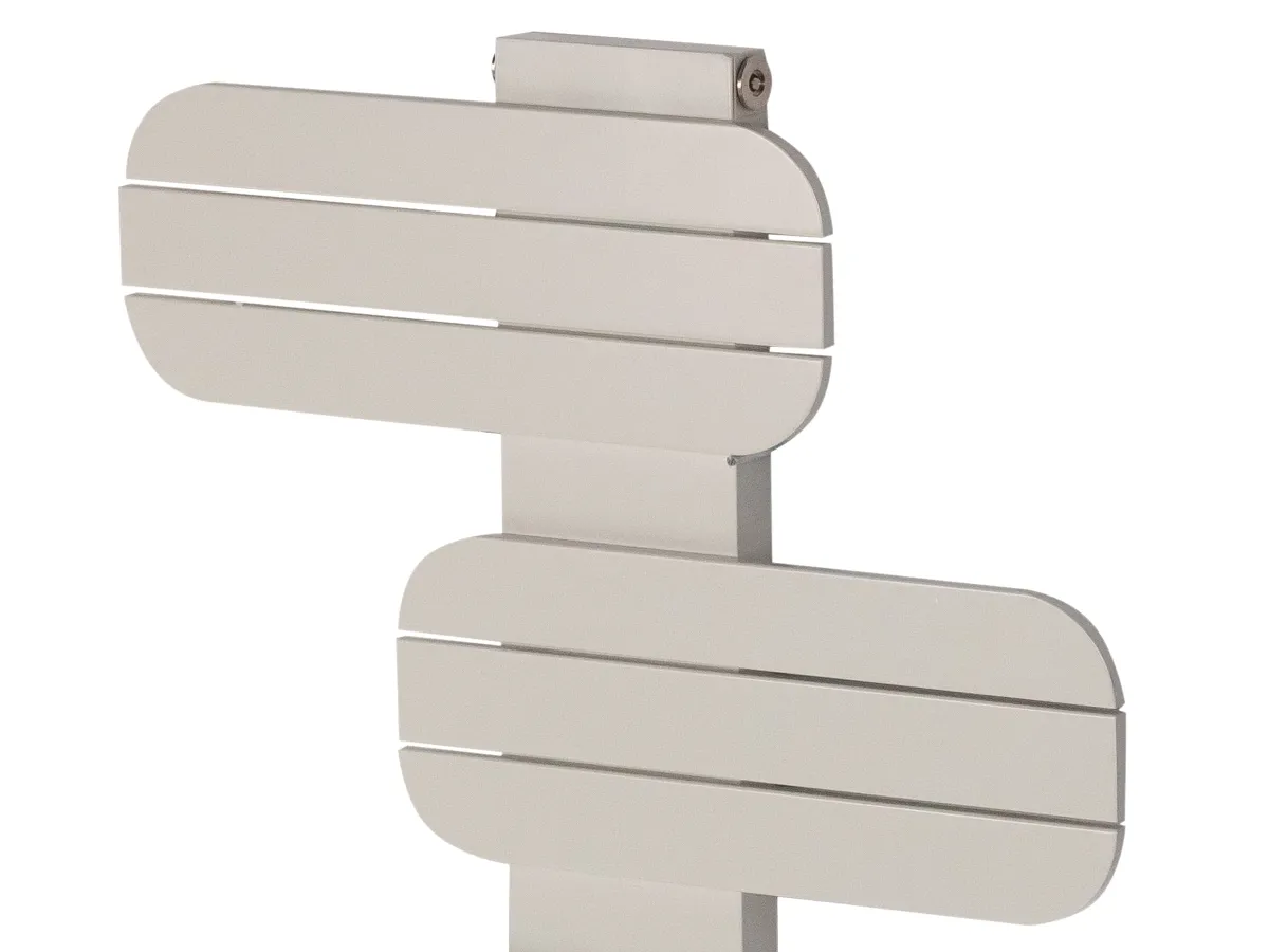 Uscător de prosoape de design LOJIMAX colecția BAMITO 1276x500 mm, Lemon