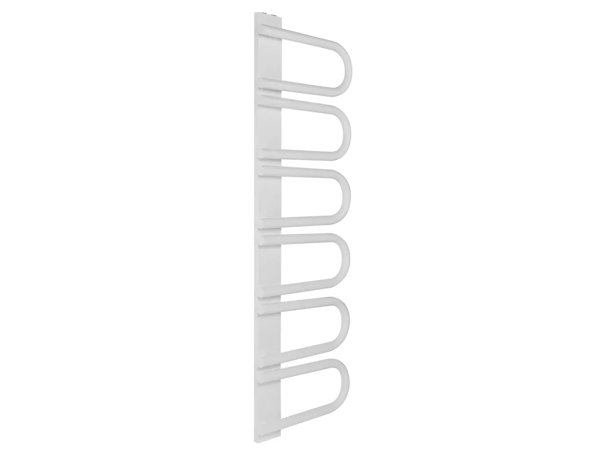 Uscător de prosoape de design LOJIMAX colecția PANA 1170x520 mm, Alb
