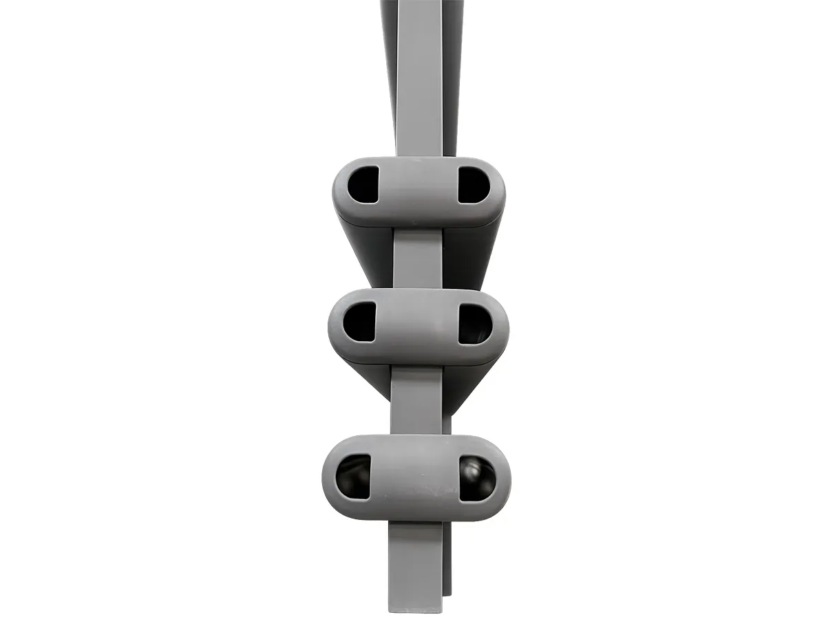 Uscător de prosoape de design LOJIMAX colecția VERO 1200x500 mm, Antracit