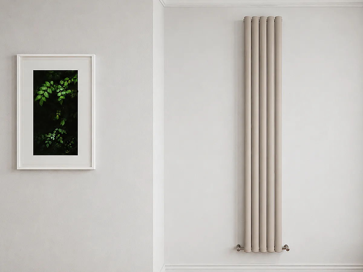 Radiator de design CARISA, colecția TALLIS DOUBLE, 1800x410 mm, KIWI