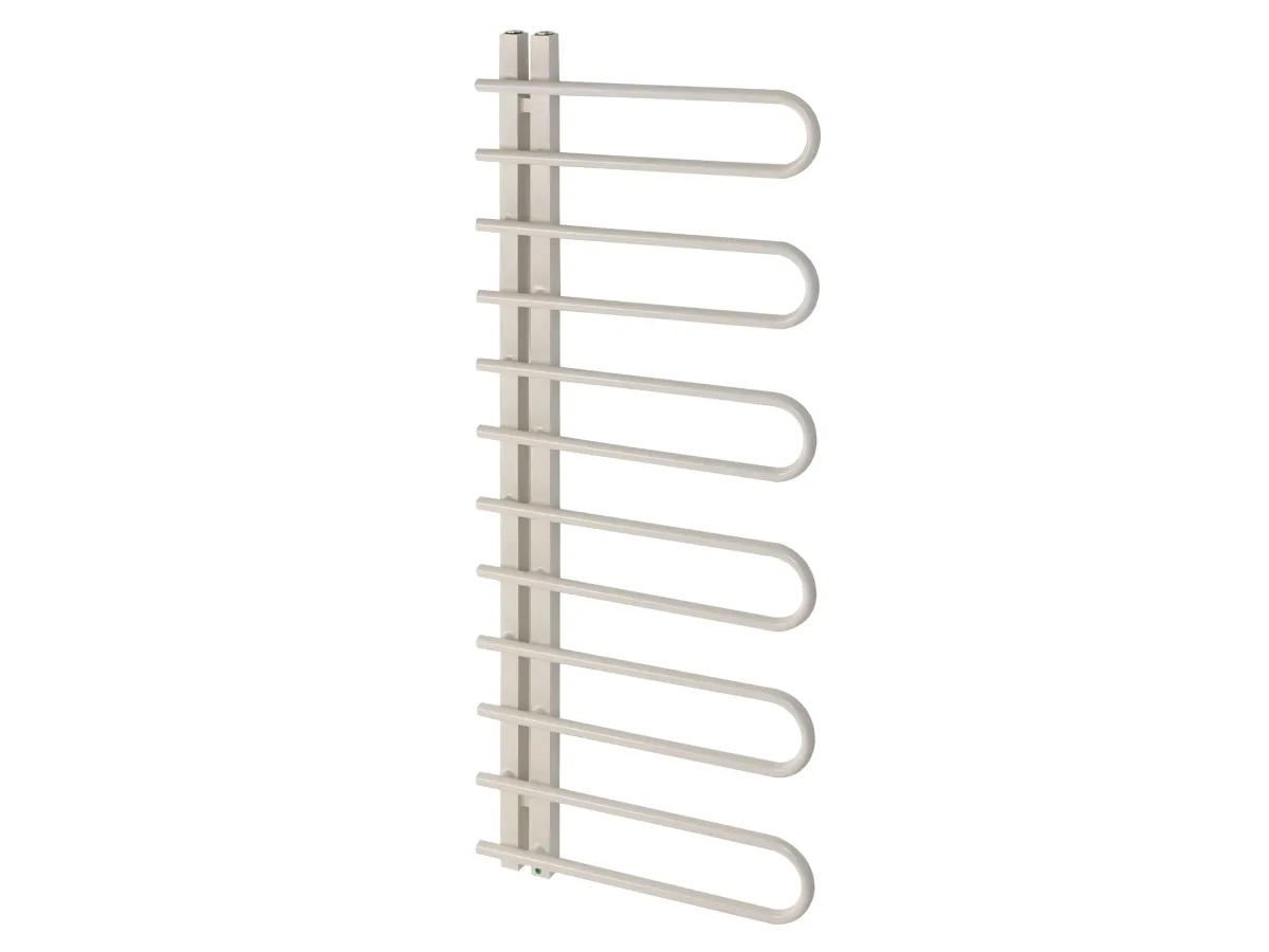 Uscător de prosoape de design LOJIMAX colecția CORTE 1200x500 mm, Lemon