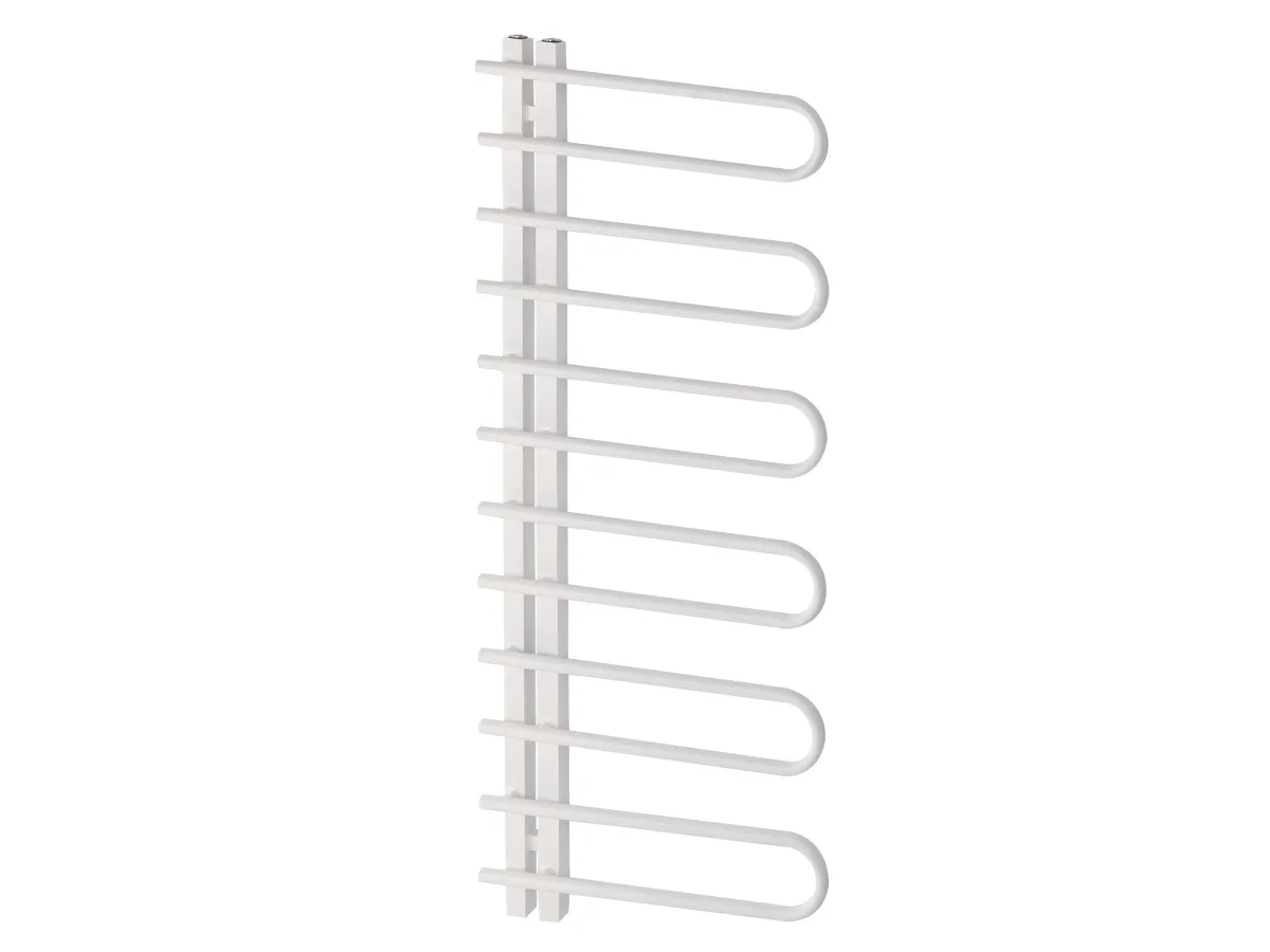 Uscător de prosoape de design LOJIMAX colecția CORTE 1600x500 mm, Alb