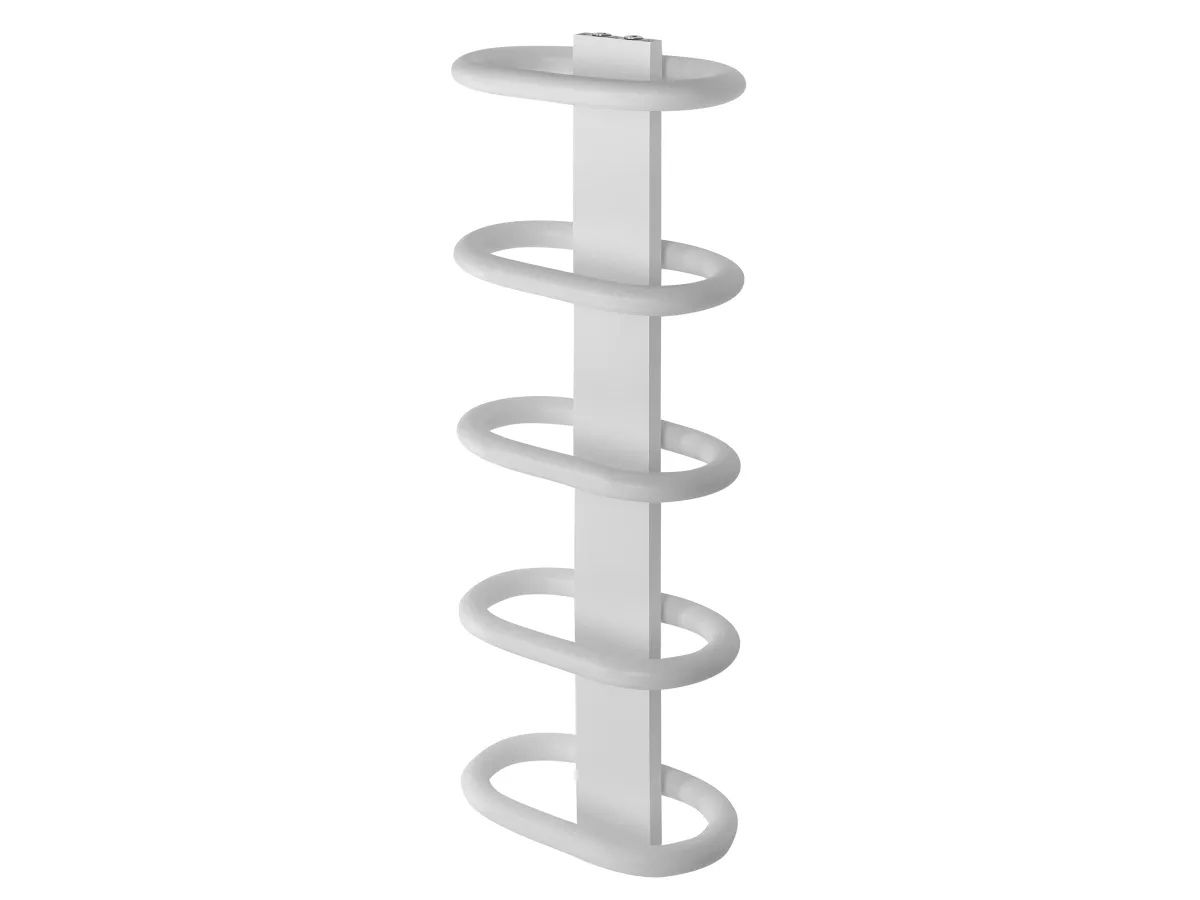 Uscator de prosoape decorativ LOJIMAX, colectie TEOS Alb mat