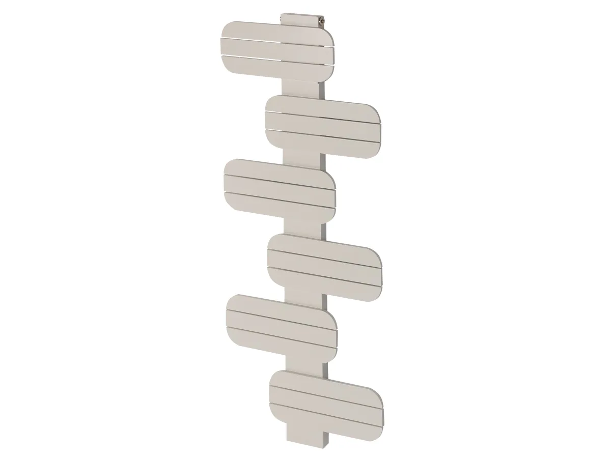 Uscător de prosoape de design LOJIMAX colecția BAMITO 1276x500 mm, Lemon