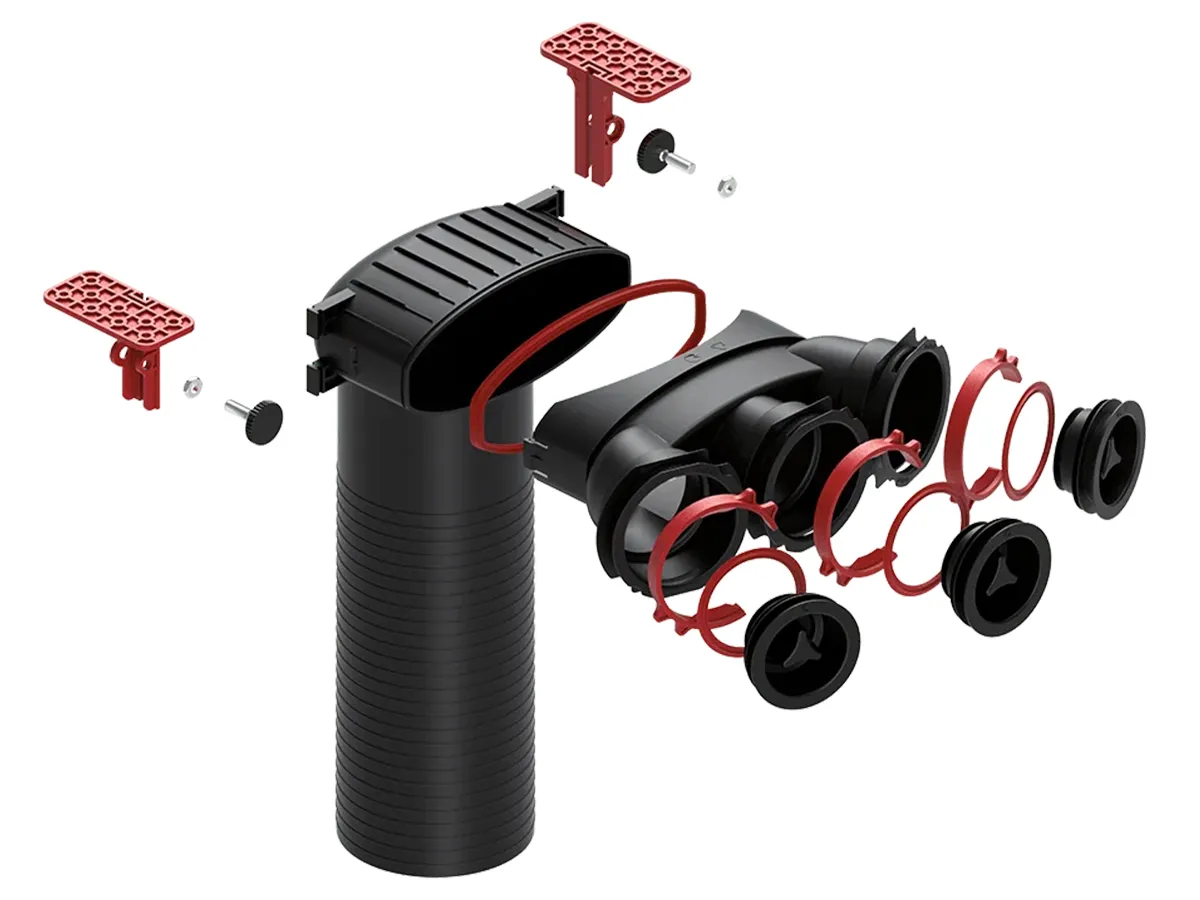 Capac de închidere HEATPEX ARIA CONNECT Ø75 mm (cu garnitură)