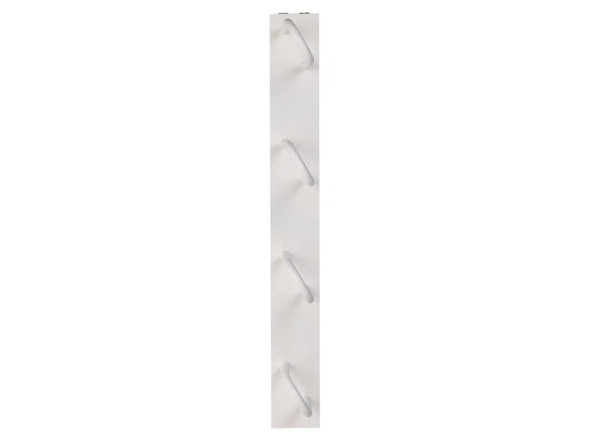 Uscător de prosoape de design LOJIMAX colecția PRUSIAS 1200x400 mm, Alb