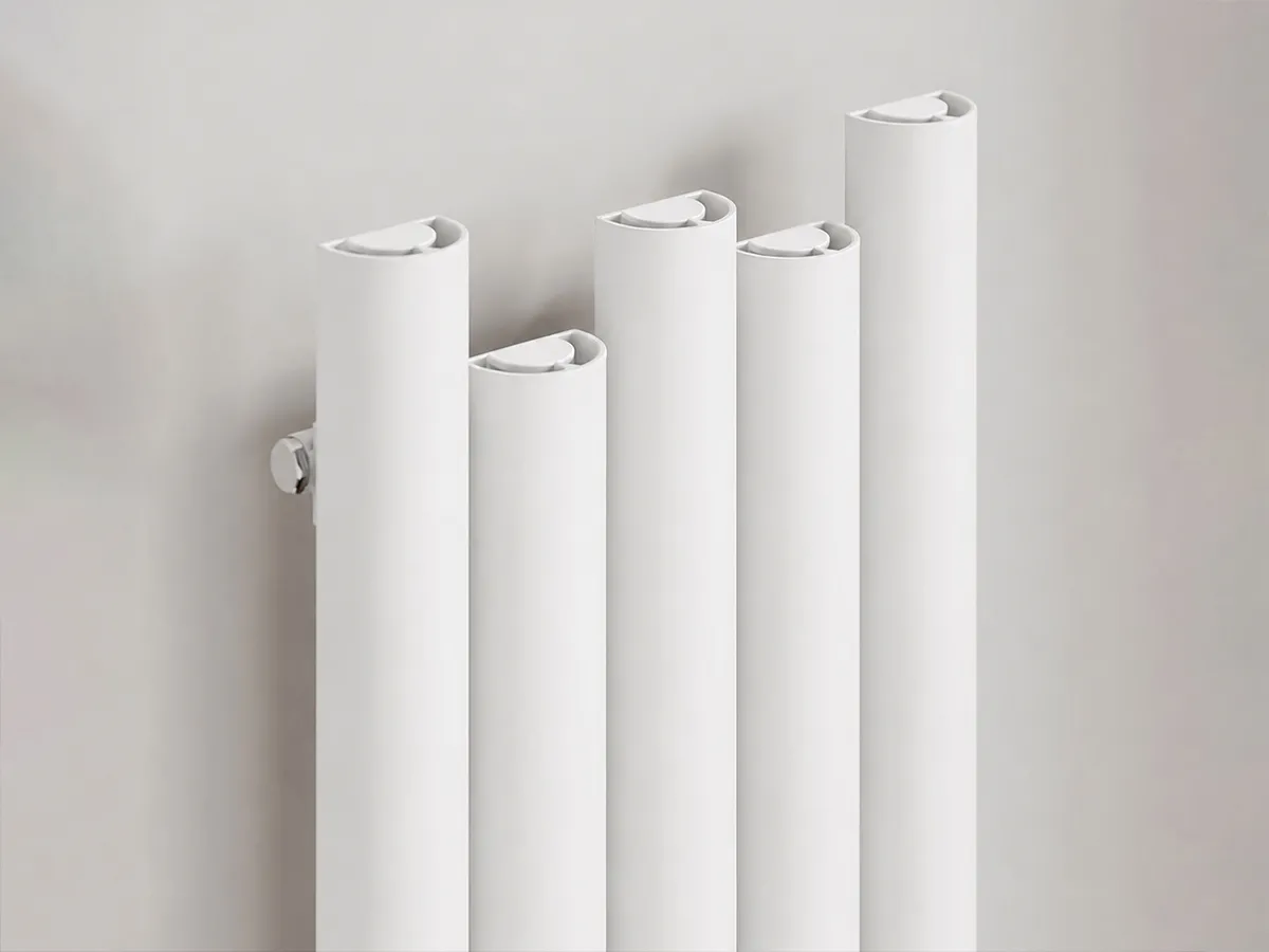 Calorifer decorativ CARISA, colecția MOTION, 1800x470 mm, ALB
