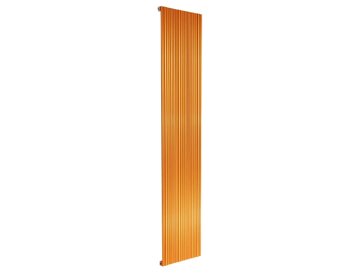 Дизайнерский радиатор LOJIMAX коллекция BAMBOO 1800x359 мм, Copper Matt Anodising