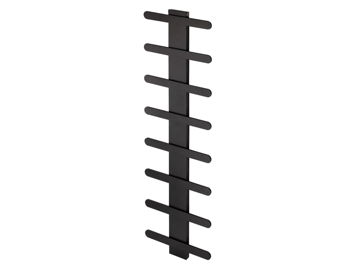 Uscator de prosoape decorativ LOJIMAX, colectie BALLOSS STYLE Negru mat