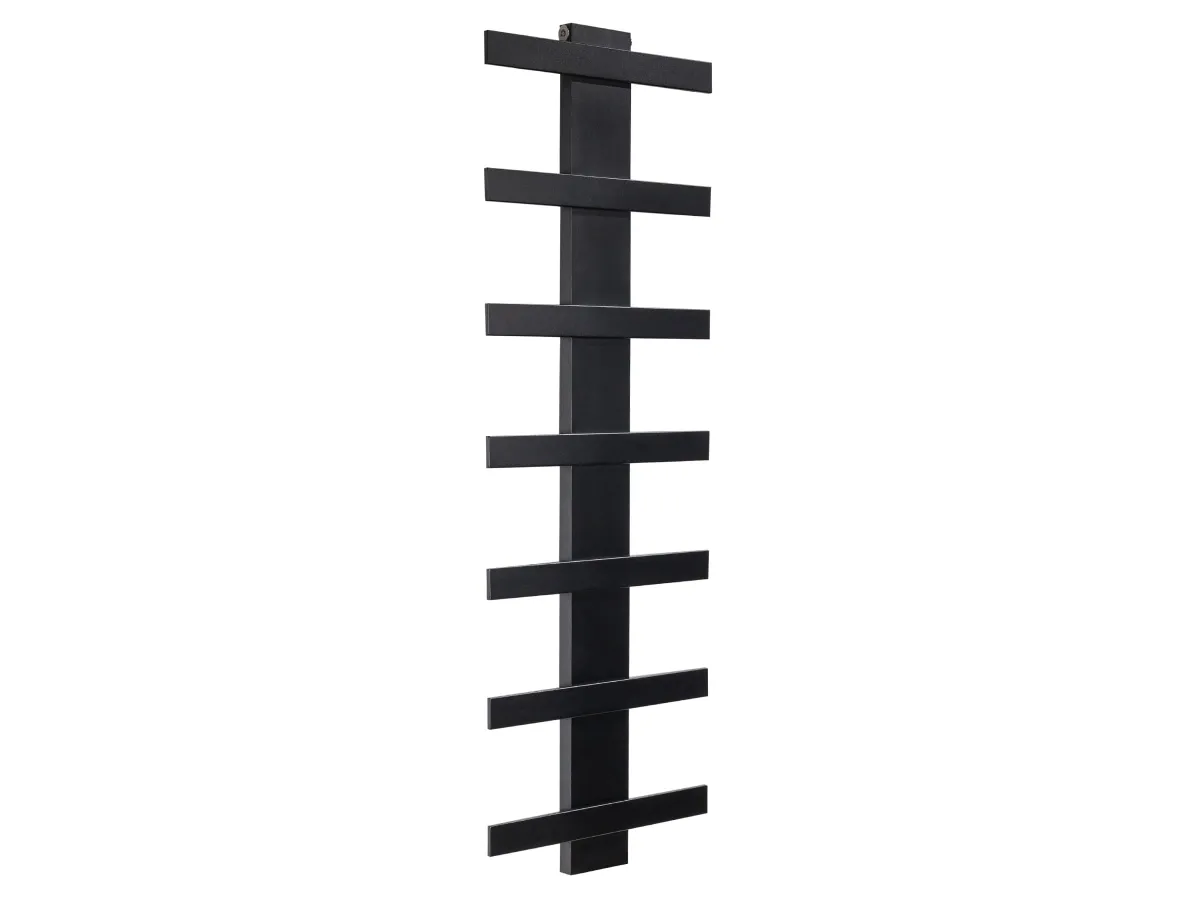 Uscător de prosoape de design LOJIMAX colecția ALBATROS STYLE 1540x450 mm, Negru